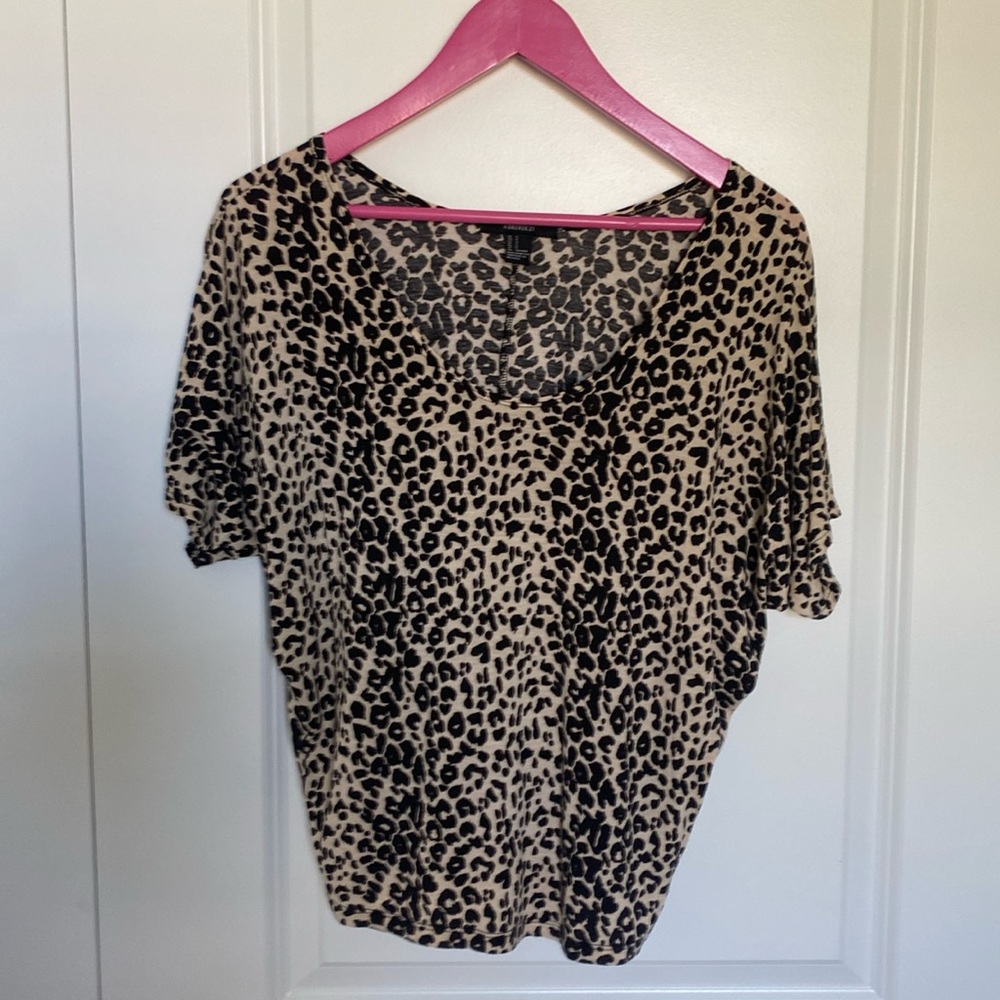 Forever 21 Leopard‎ Print Top